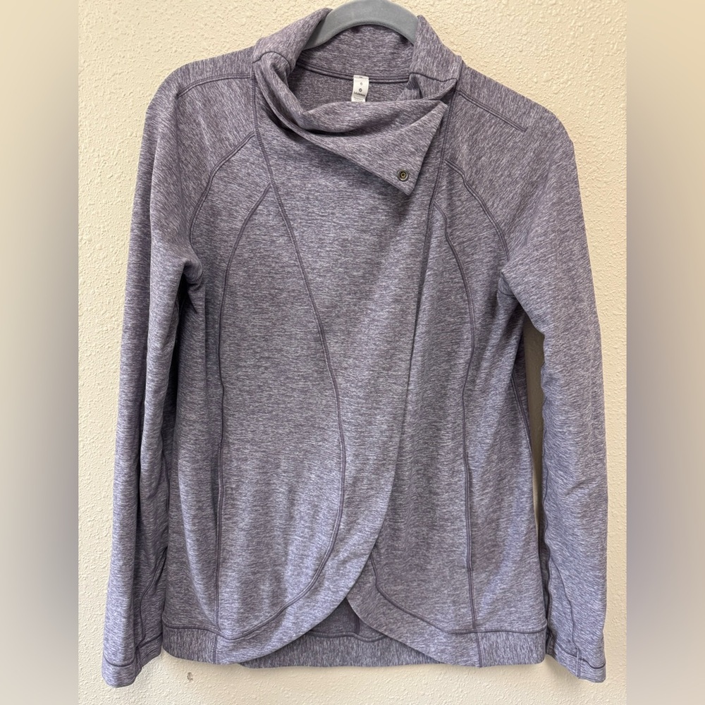 Lululemon Lavender Cowl Neck sweatshirt